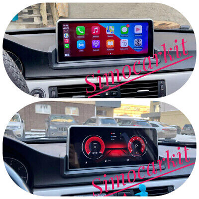 Erisin AUTORADIO 9" Android BMW E90 3 E91 E92 E93 Comandi Volante Navigatore Wifi Usb 