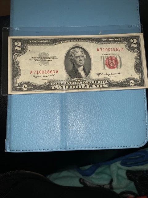 $2 Dollars Note - 1953- - Red Seal