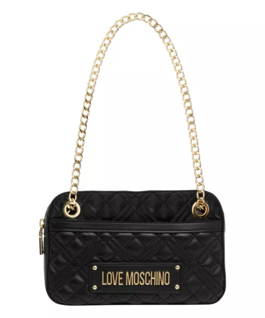Love Moschino sac à main femme lettering logo JC4237PP0ILA0000 petit Black Nero