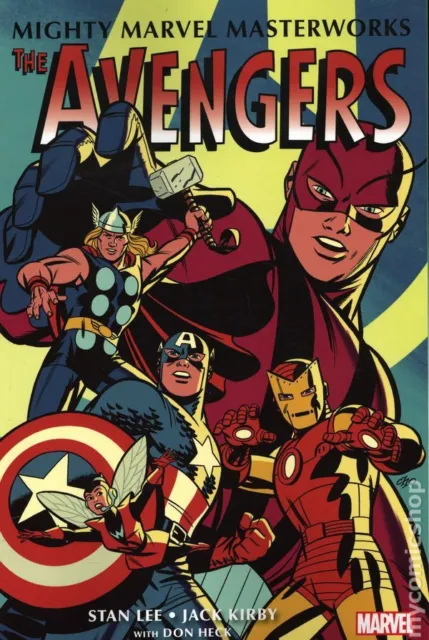 Mighty Marvel Masterworks The Avengers TPB 1A-1ST NM 2021 Stock Image