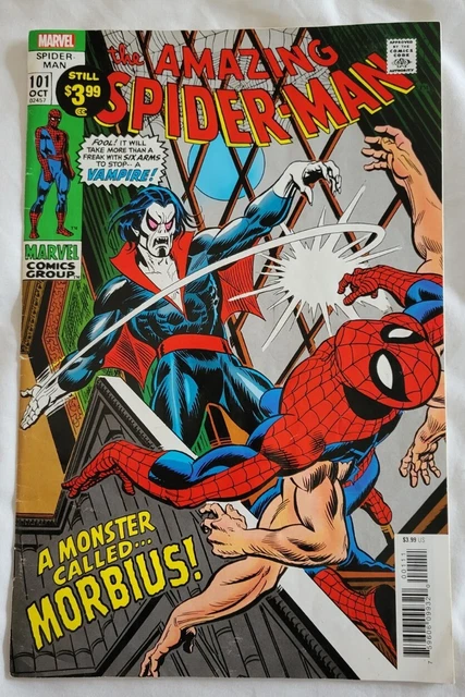 Amazing Spider-Man #101 NM 1st App Morbius the Living Vampire Marvel Facsimile