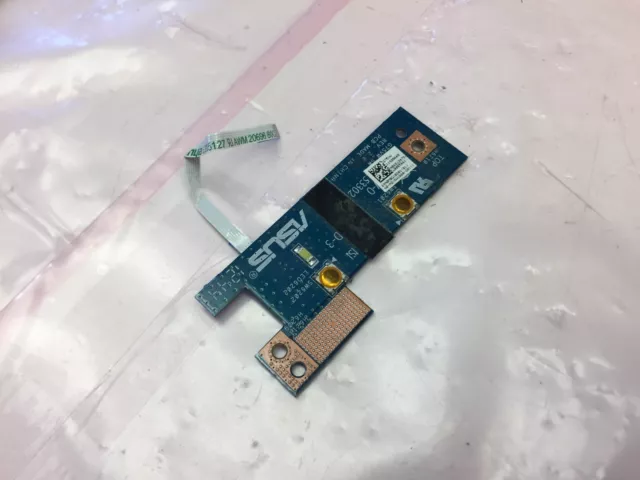 Asus G75VW Series Power Button Board W/ Cable 69N0MBG10D01 60-N2VSW1000-D01