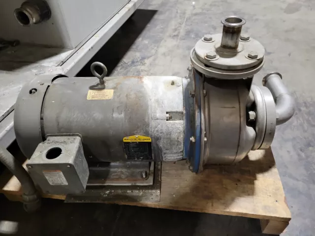 Baldor Electric Motor JMM3713T 15HP 230/460V 3450 RPM 215JM 3PH 60Hz