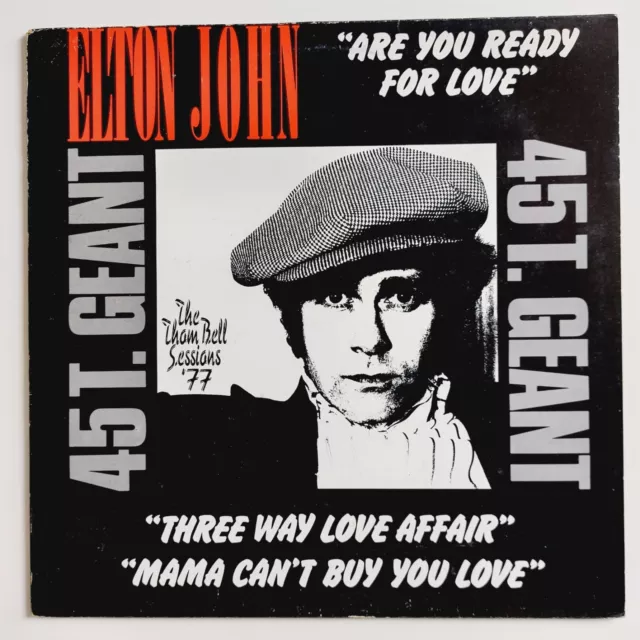 ✿ 12" Maxi 45 ✿ Elton John : Are You Ready For Love (12" 1979 Remix)