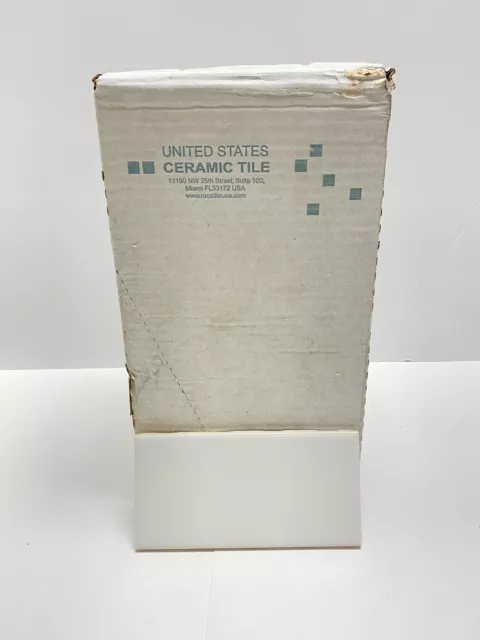 United States Ceramic Tile Company Subway 3"x6" 80 piece box 10 sqft snow white