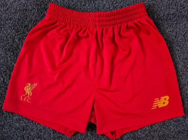 Liverpool FC/ New Balance NB - 2016-17 Home Shorts - AGE 2-3 YEARS