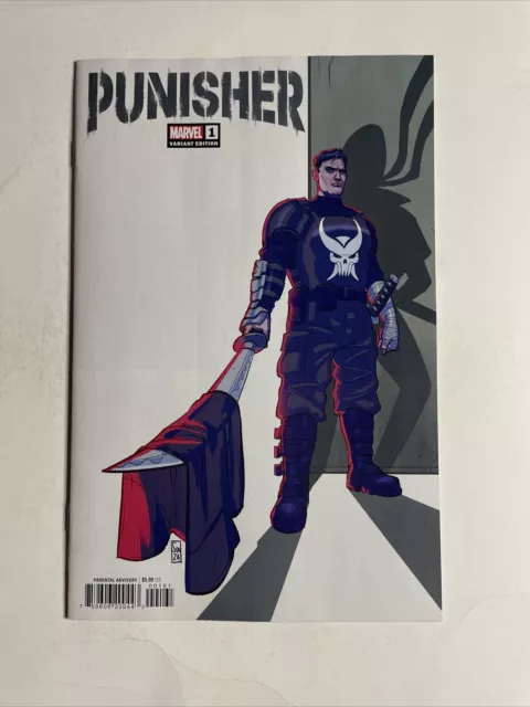 Punisher #1 (2022) 9.4 NM Marvel High Grade Comic Book Souza Variant Cover F