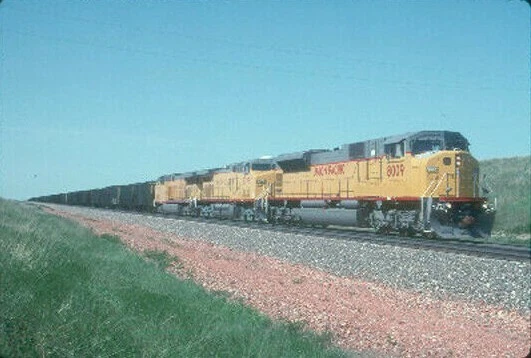 UP 8009 COAL (UNION PACIFIC) --- Original Slide T6-14