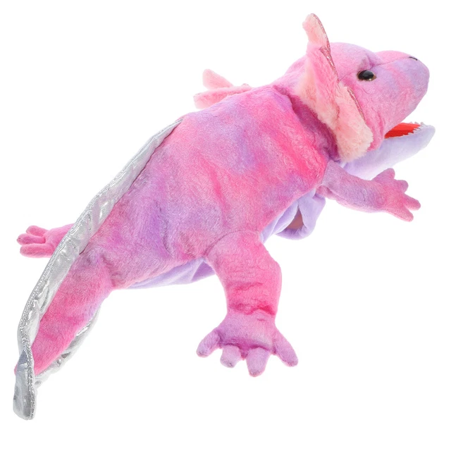 JEU IMAGINATIF SALAMANDRE Marionnette à main Dessin animé Animal en ...