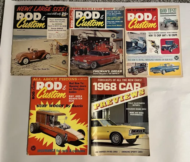 George Barris personal magazine collection-various, single issues, 1961-1986 2