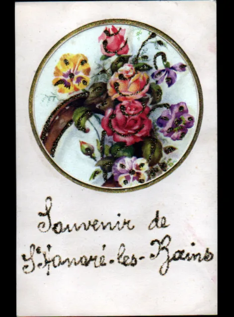 SAINT-HONORE-les-BAINS (58) BOUQUET OF FLOWERS,,,, SOUVENIR of,,,