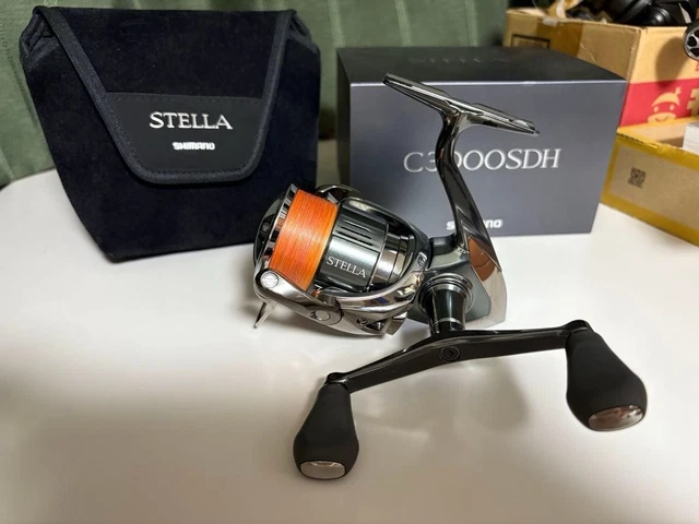 SHIMANO 22 STELLA C3000SDH Spinning Reel Used Working | eBay