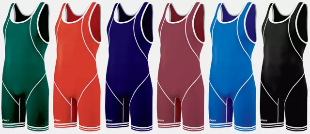 ASICS Scatto Giù Snapdown Uomo Adulto & Ragazzi Wrestling Canottiera JT1155,6