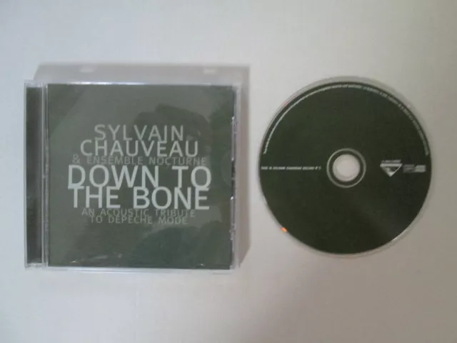 CHAUVEAU SYLVAIN - down to the bone promo cd  - depeche mode covers -