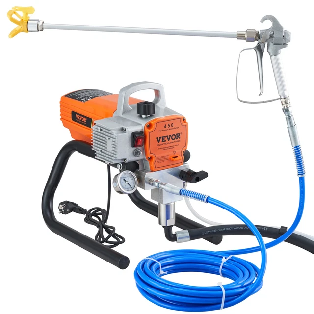 Pistolet Pulvérisateur Peinture Airless Haute Pression WT-730 WABROTECH – Neuf, 345 Bar