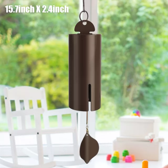 Large Deep Resonance Serenity Metal Bell Heroic Wind Chimes Outdoor Home Decor