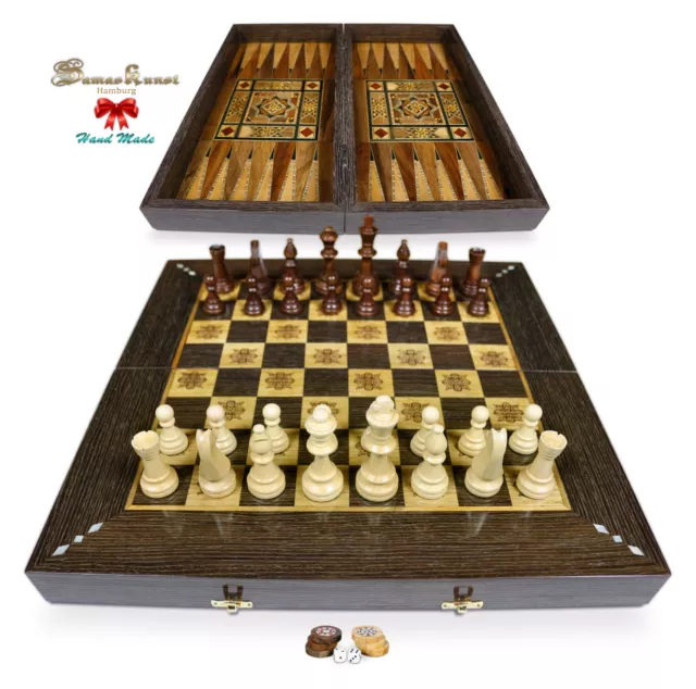 Bois Backgammon / Échec Conseil BT 506 Sf