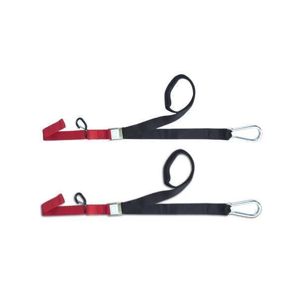 Sangles d'ancrage moto Riolo Maxi noir / rouge