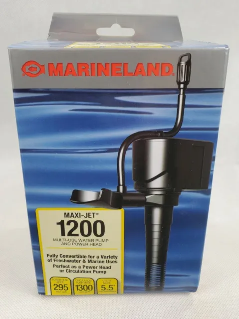 Marineland Maxi-Jet Pro 1200 Multi-Use Water Pump & Powerhead 295/1300 GPH