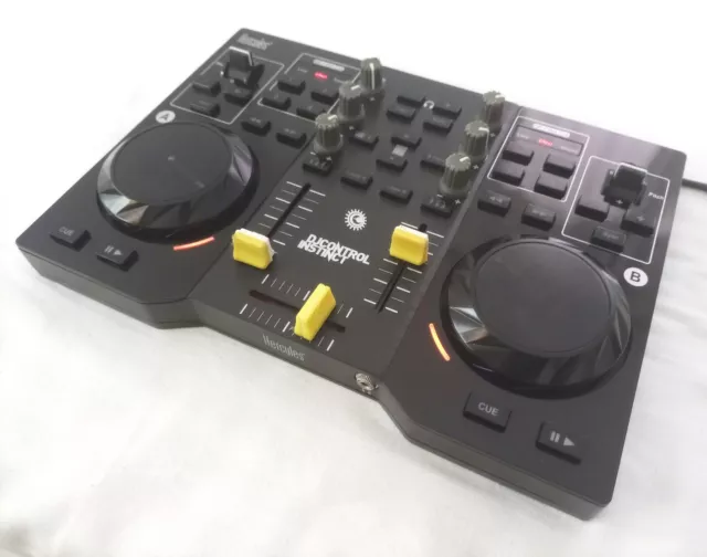 hercules dj control instinct usb mesa de mezclas controladora