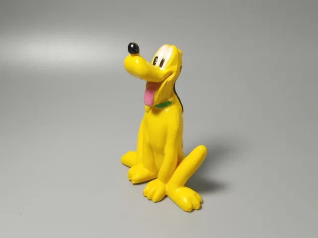 Disney Pluto Mickey Mouse Clubhouse Dog PVC Toy Figurine Rare Playset Figure HTF