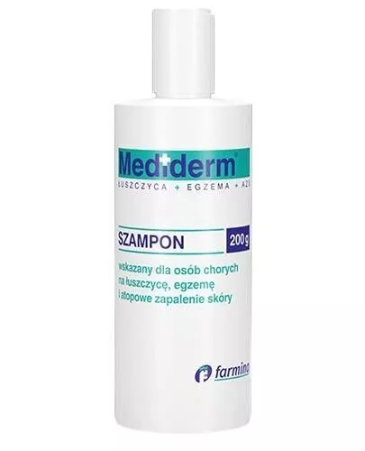 Mediderm Anti-Dandruff Shampoo 200 g For Psoriasis Eczema And Atopic Dermatitis