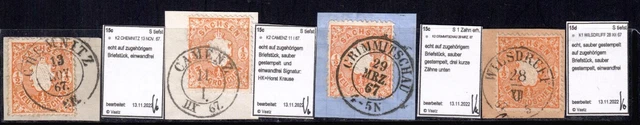 Sachsen 1867 Mi 15 (4) ideale DKr Ortsstempel für die Stempelsammlung ++++++++++