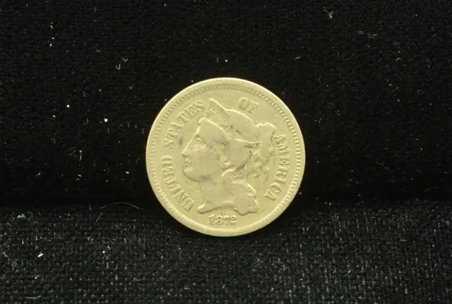 1872 Three Cent Nickel #EB11938