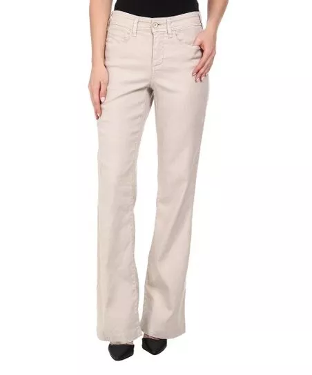 NYDJ Not Your Daughter's Jeans 14P Wylie Linen Trousers Sand Dollar Beige NWT 2