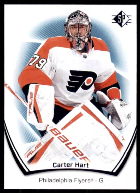 2021-22 Upper Deck Artifacts Carter Hart Philadelphia Flyers #9