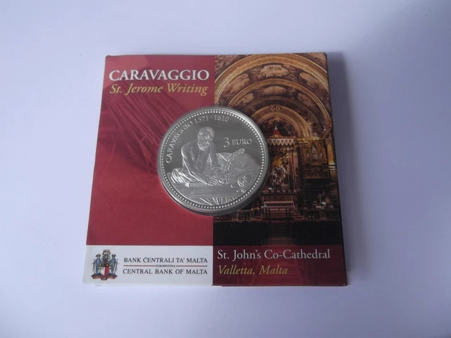 3 Euro  Malta 2022 Caravaggio