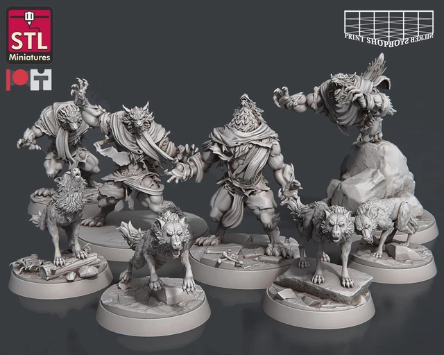 Sternengezücht Kultist Miniature Cthulid Cult Leader Figurine pour RPG