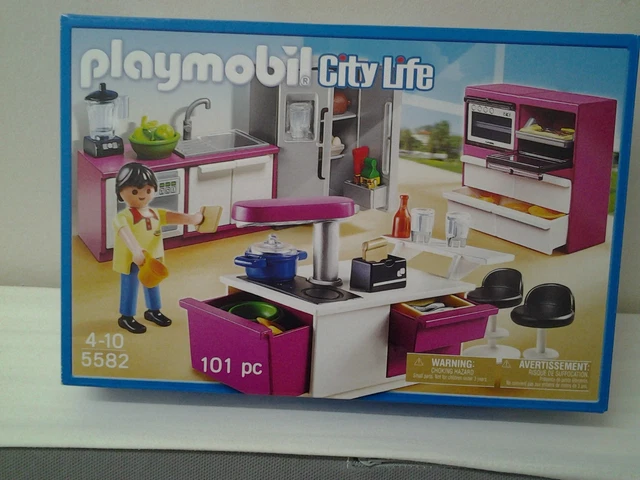 PLAYMOBIL 5582 CITY Life cocina de diseño moderno EUR 28,79