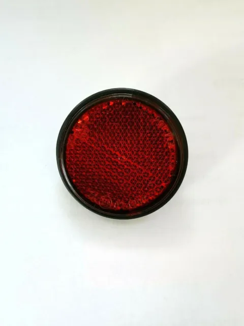 Universal Mini Reflector Rear Red Motorcycle Car Round 43mm