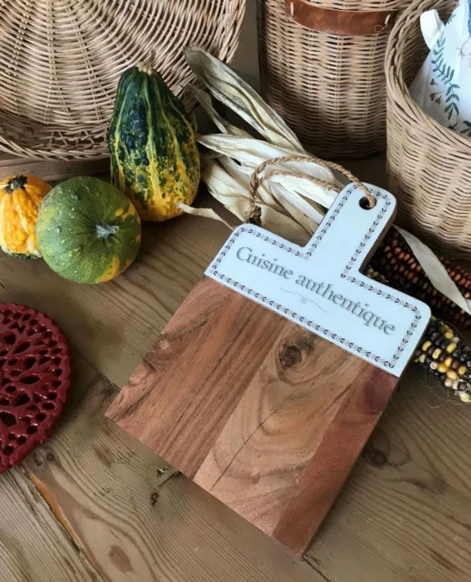 Planche à découper en bois Comptoir de famille Cuisine authentique