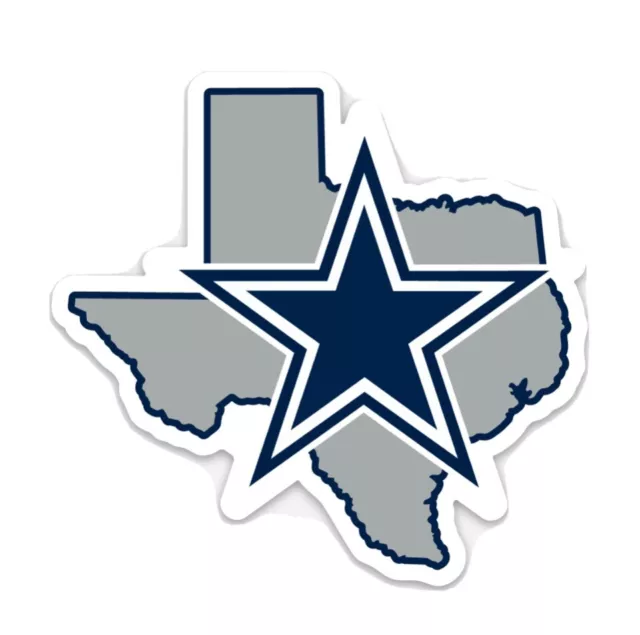DALLAS COWBOYS (STICKER)-DALLAS NFC East Dak Prescott Texas Star