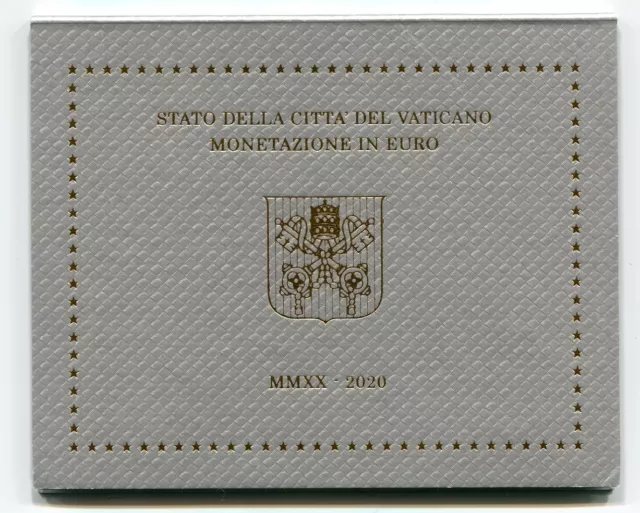 Vatikan Kursmünzensatz KMS 2020  BU / ST