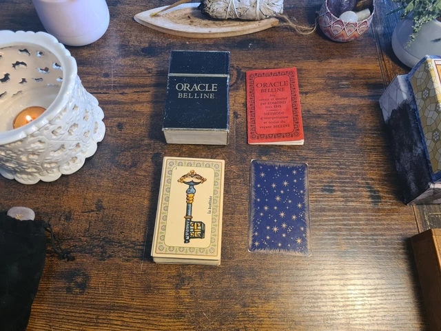 Grand Jeu De Tarot Belline Complet Avec Notice Et Boîte - Ésotérisme Ancien 1966