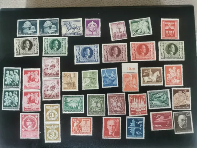 Allemagne Deutsches Reich Lot Bbb 1940/44 Read Comments