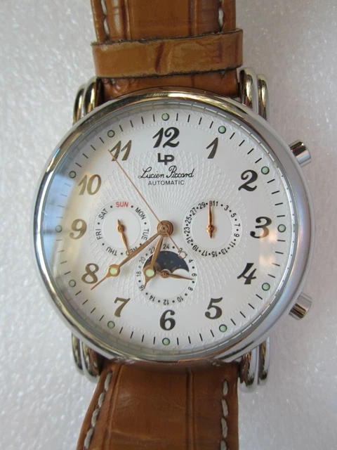 Lucien piccard moon phase watch 2025