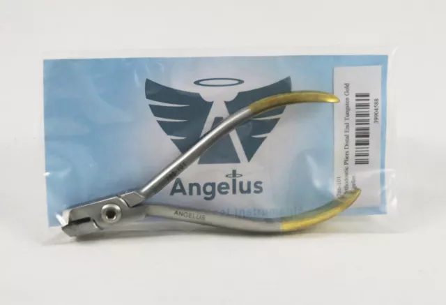 Dental Pliers Orthodontic Universal Distal End Cutter TUNGSTEN Gold ANGELUS