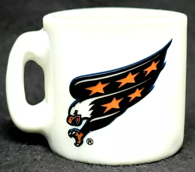 Screaming Eagle 1990's Washington Capitals NHL Mini Mug - 4 cm / 1.25" Ceramic