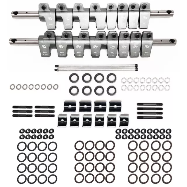 PRW 3544022 Shaft Rocker System Big Block Mopar for Edelbrock Victor Heads 1.6R PRW 3544022 Shaft Rocker System Big Block Mopar for Edelbrock Victor Heads 1.6R
