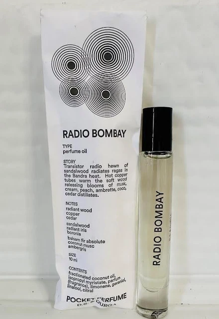 D.S. & Durga RADIO BOMBAY Eau de Parfum Natural Spray 10 ml - Nuevo