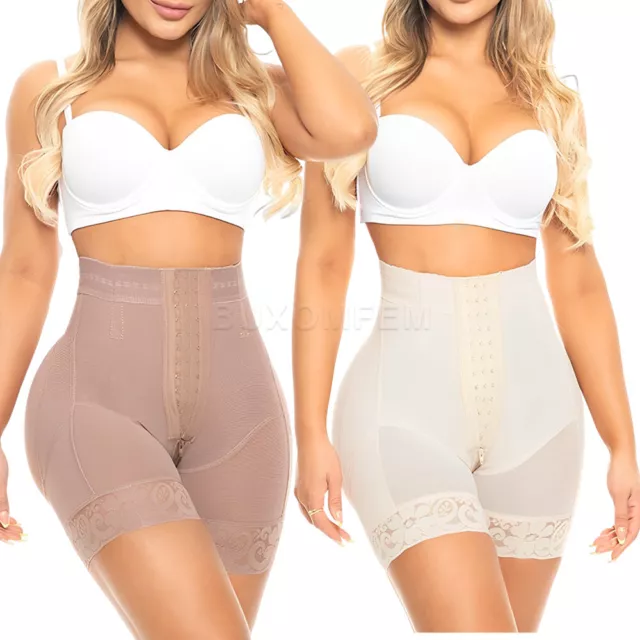 Fajas Double Size Hip Lift Hourglass Breasted High Waisted Hip Lifting Short NEW