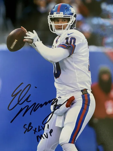 Eli Manning  New York Giants Signed 8x10 Autographed Photo Reprint
