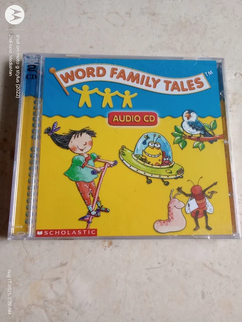 SCHOLASTIC WORD FAMILY Sing-Along Flip Chart & CD PreK - 2