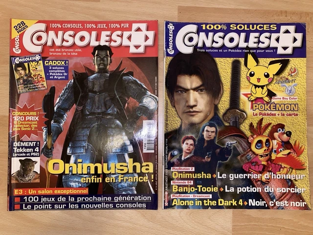 MAGAZINE - CONSOLE + ( PLUS ) N°114 - JUILLET-AOUT 2001 - ONIMUSHA
