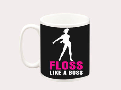 Funny Novelty Floss Like Boss Mug For Her Him Ceramic Mug