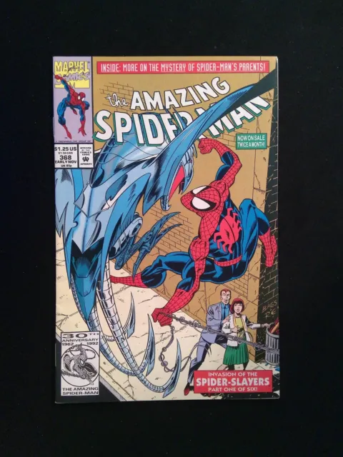Amazing Spider-Man #368  Marvel Comics 1992 VF+
